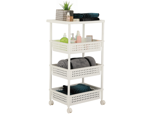 Shelving 4 + Model Size 32.5 x 48 x 82.7 cm - white