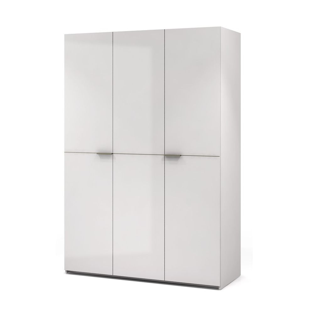 Wardrobes 3 doors Model 150 cm - white