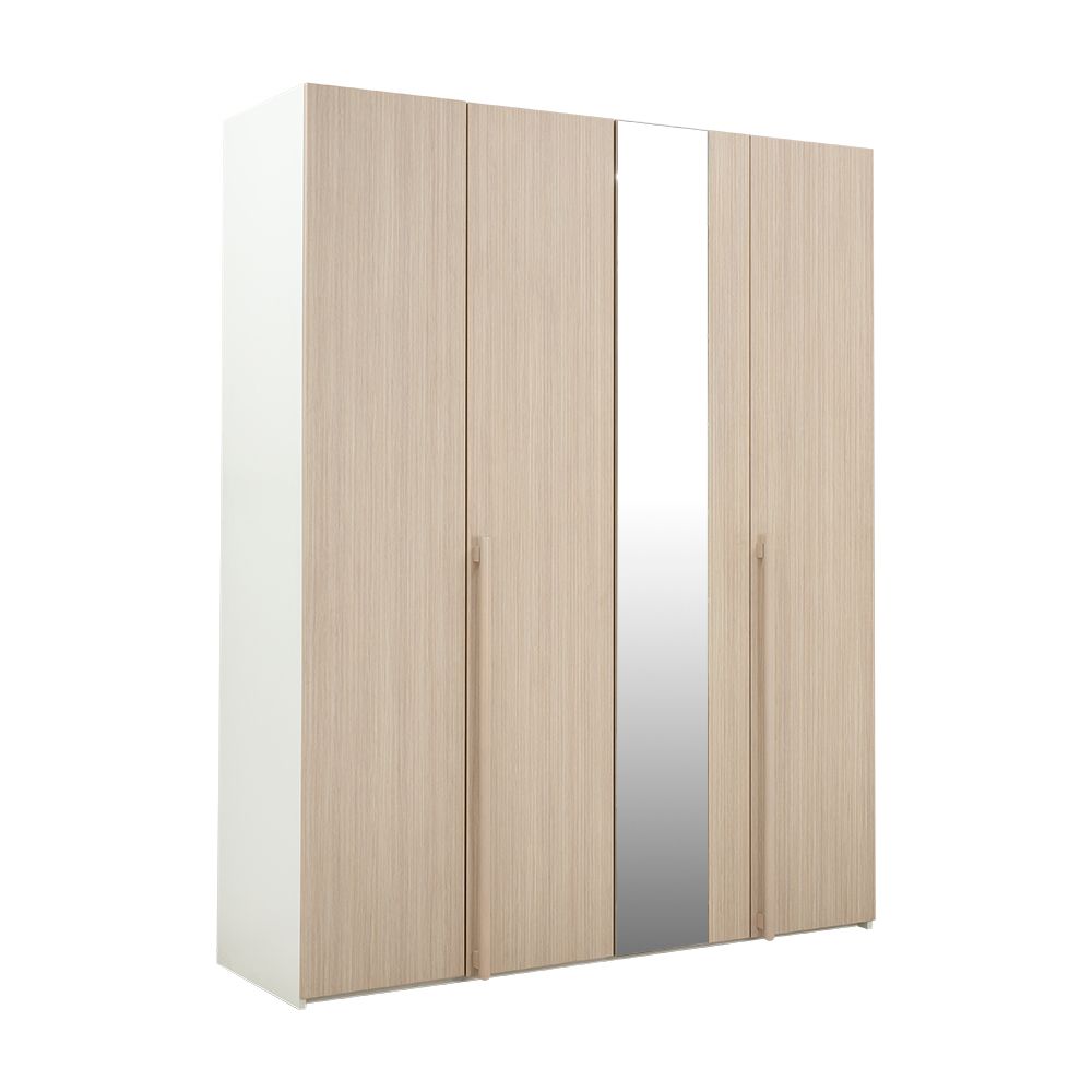 Wardrobes 4 doors Model - white/