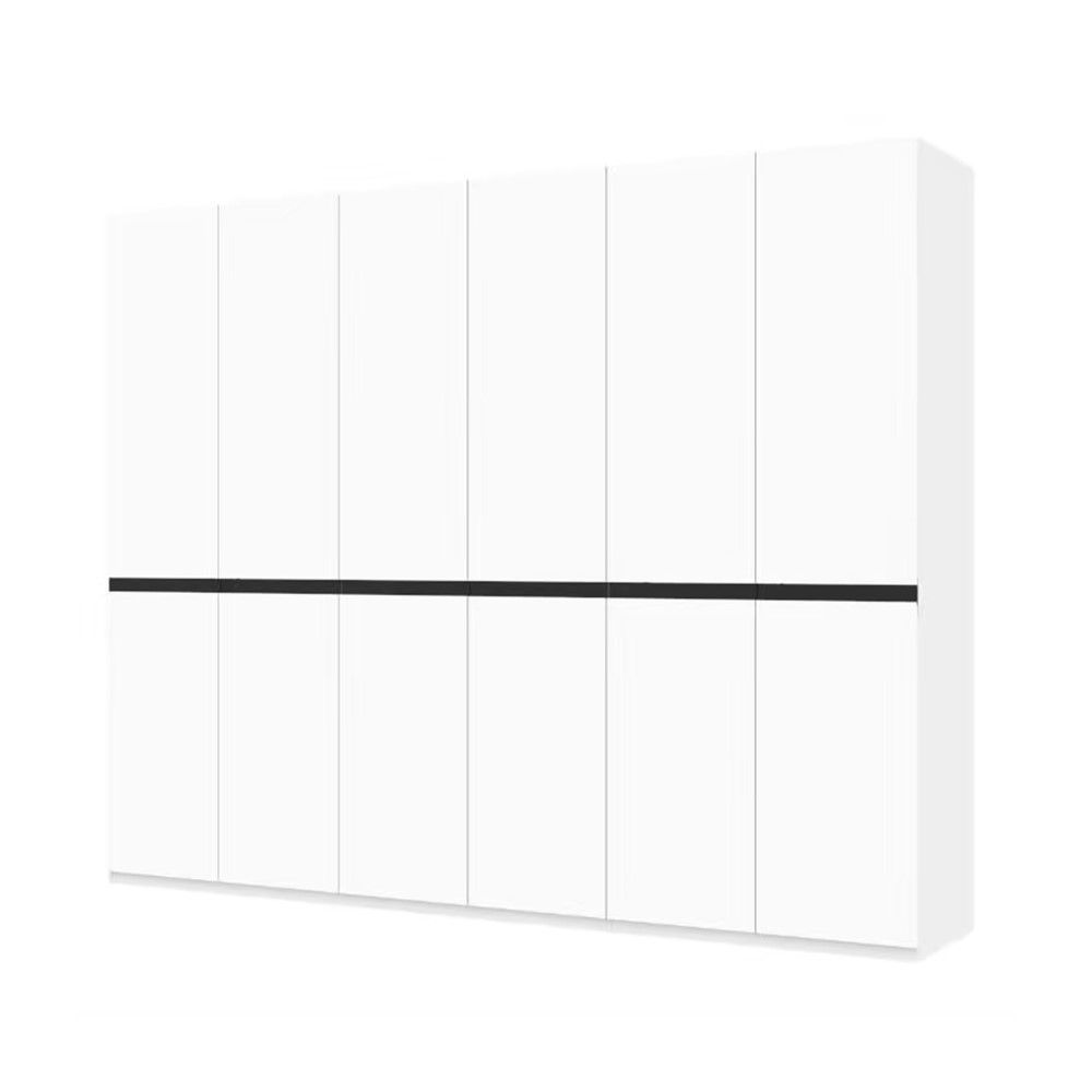 Wardrobes 6 doors Model - white 