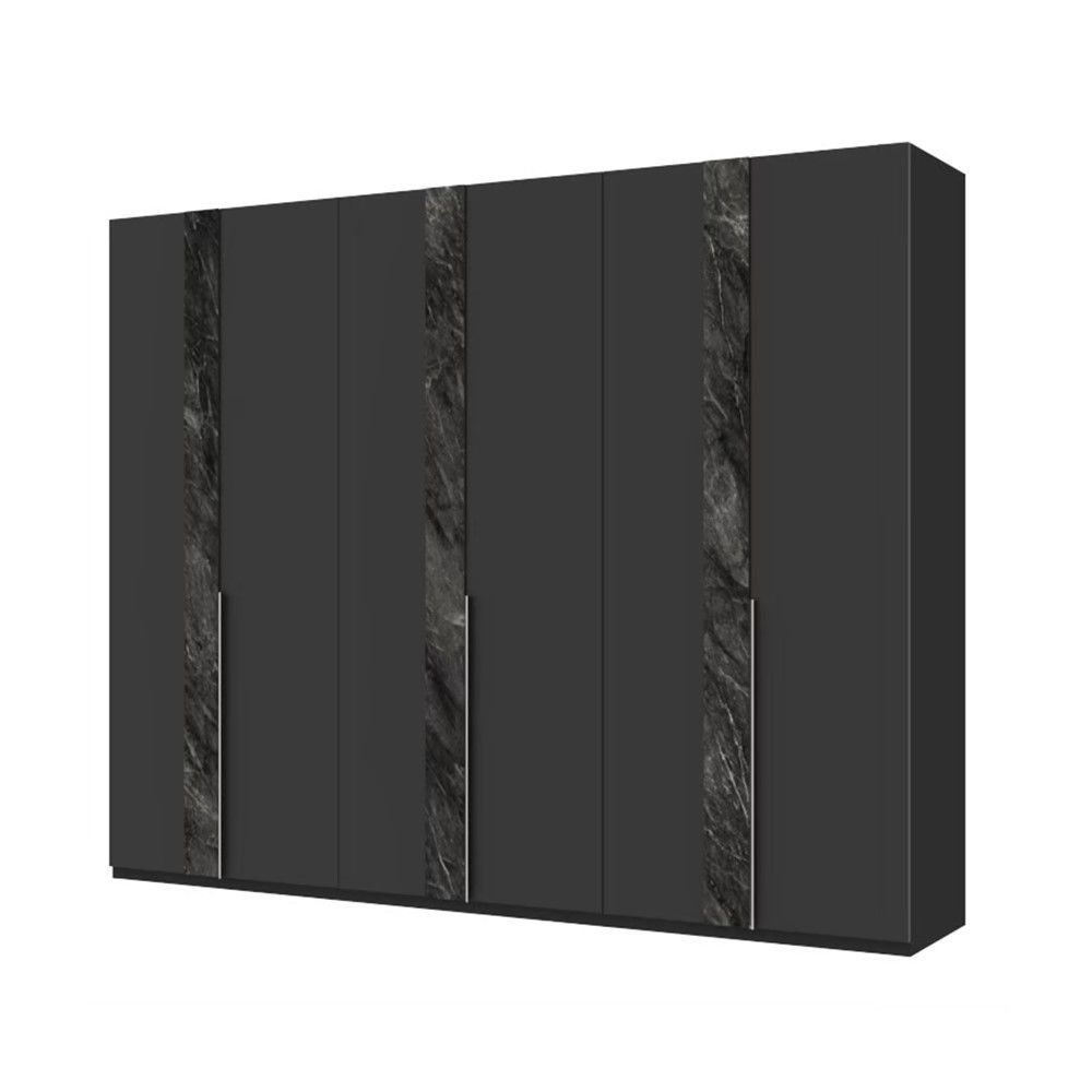 Wardrobes 6 doors Model - grey