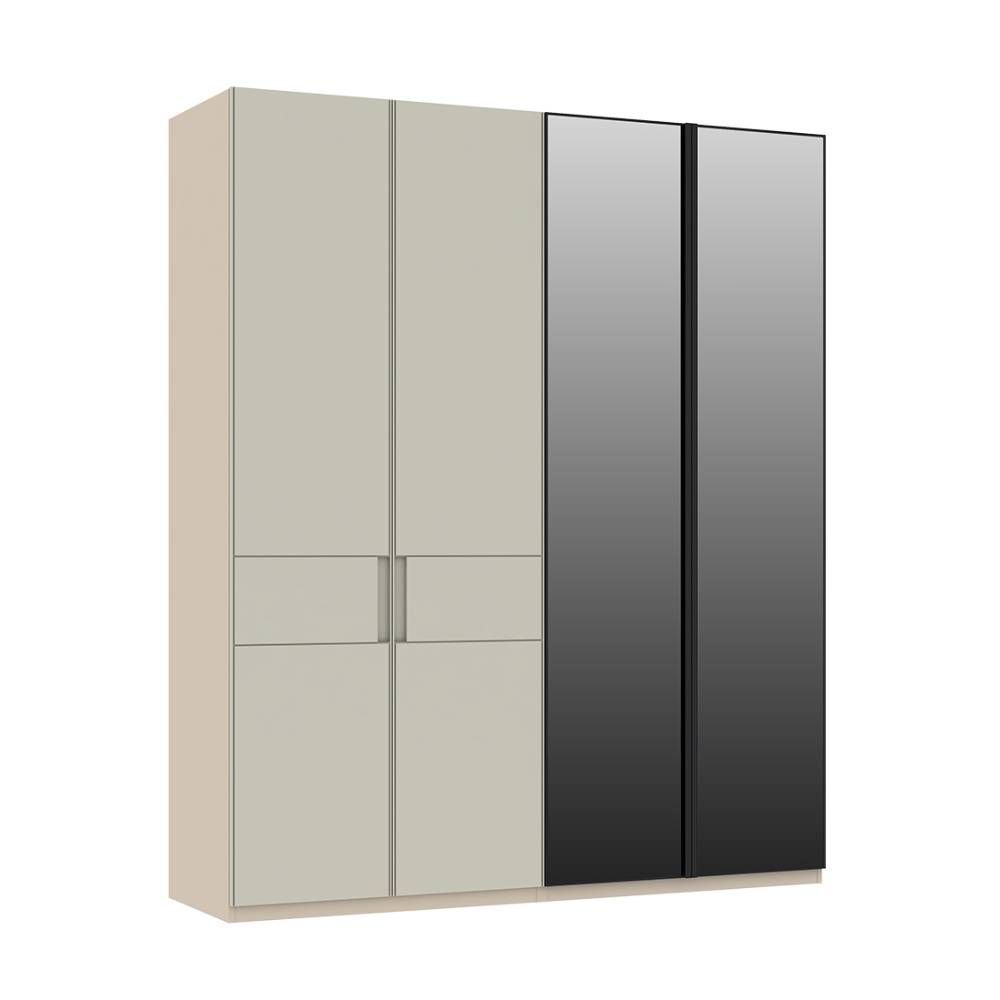 Wardrobes 4 doors (doors+) Model Size 200 cm - Beige