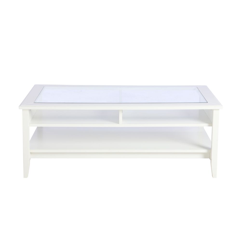 Coffee tables glass Model La-Bote Size 101 cm - color for wearing a skirt