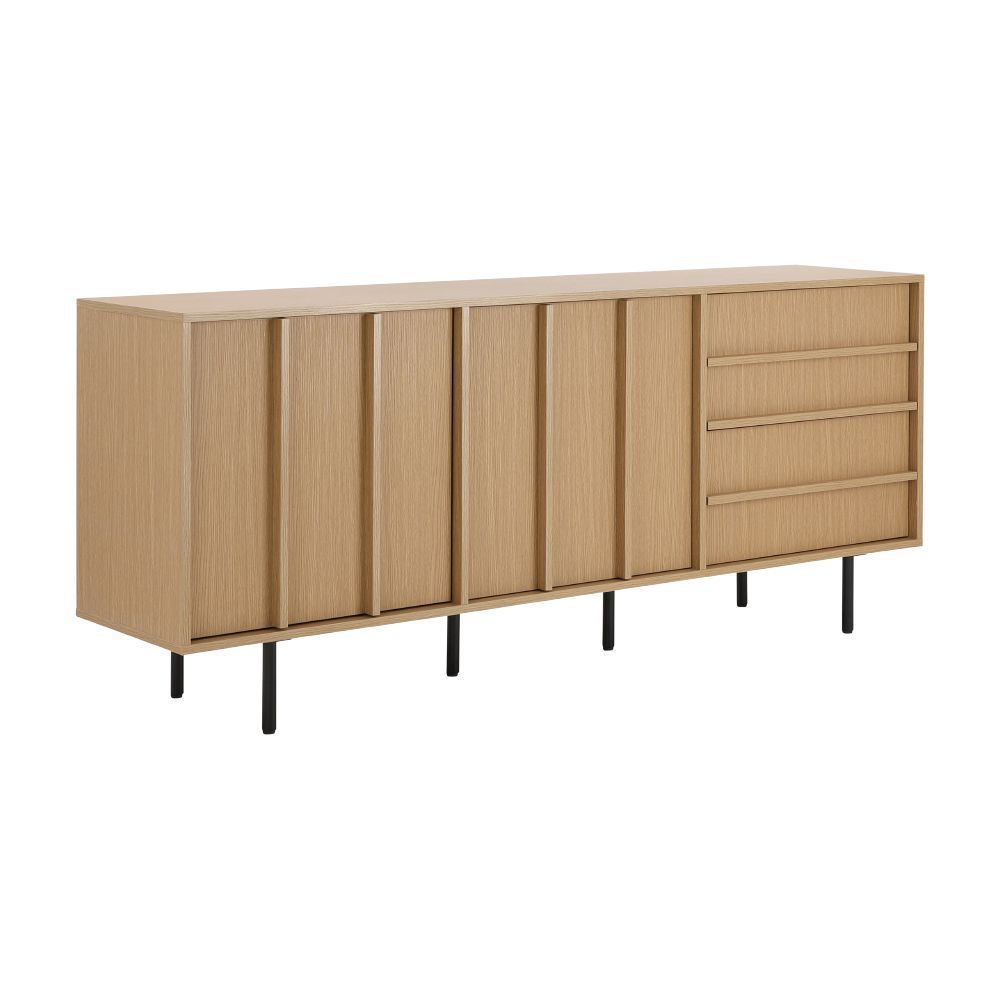 Sideboards Model Fukuoka Size 180 cm - Tokyo Oak color