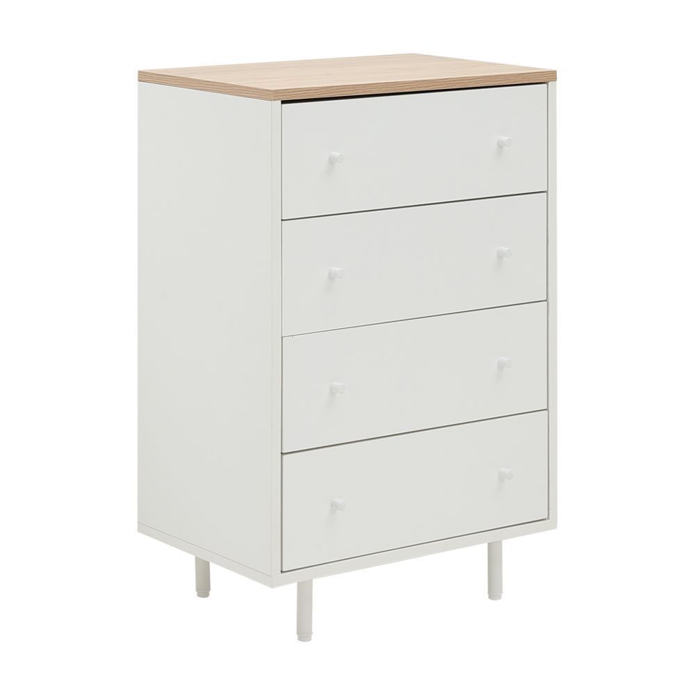 4 drawer Model Size 60 cm - white/
