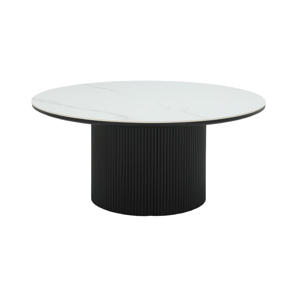 Coffee tables Model Size 90 cm - white/