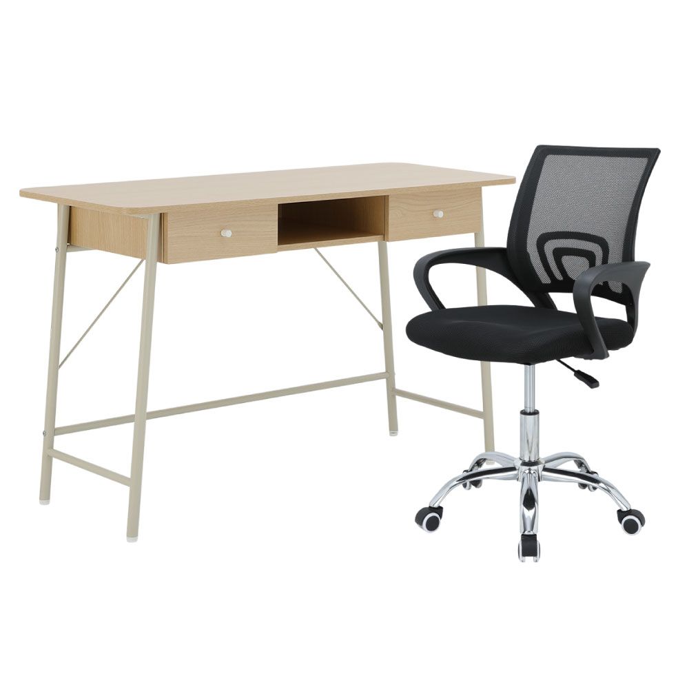 Furinbox Desks Size 120 cm Model + - brown/