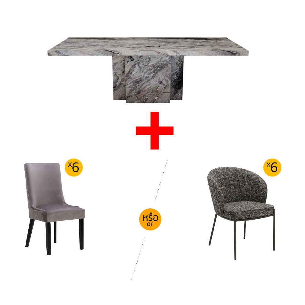 Dining tables Model + Size 240 cm (6 seater) Special price!