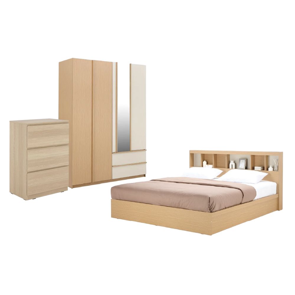 Beds Model Size 6 ft Wardrobes 4 doors Model 3 drawer Model Special price!