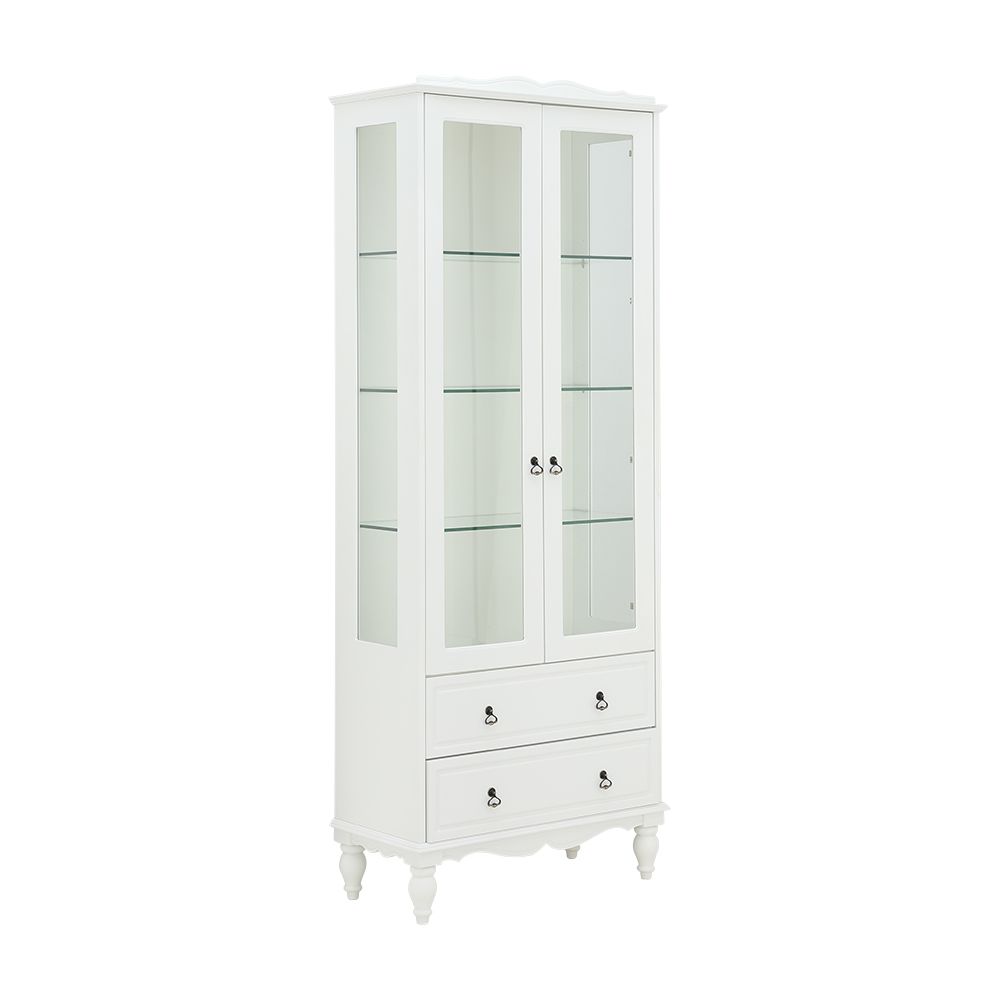 Display cabinets 2 doors Model Size 80 cm - White