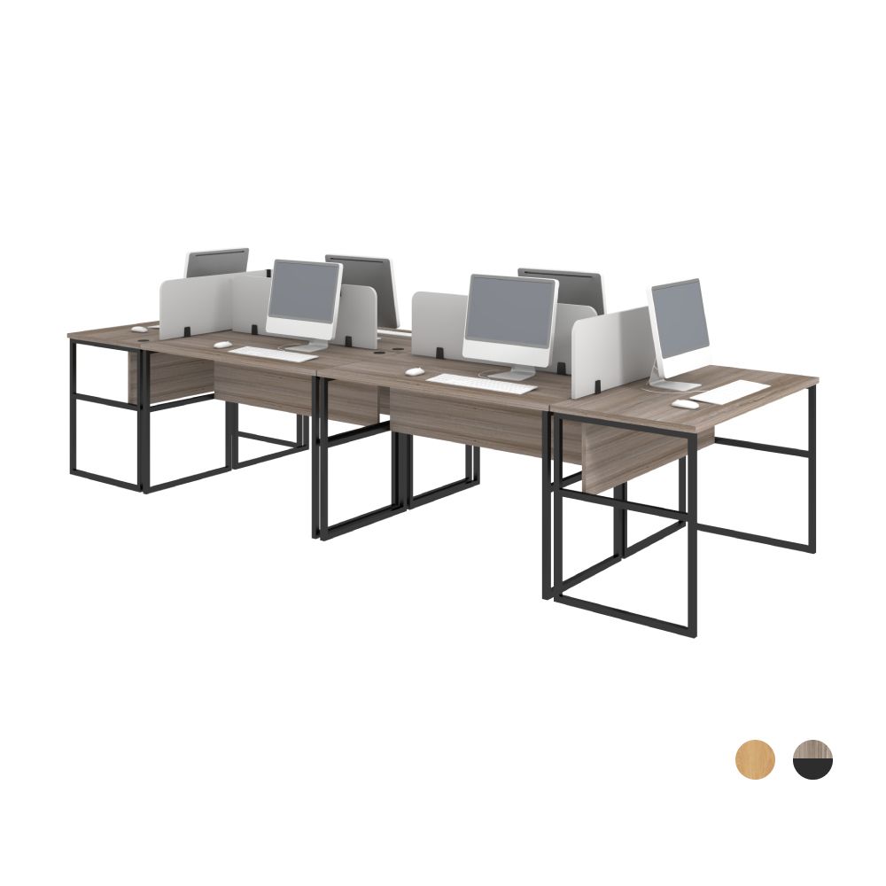 Desks 6 seater Model 