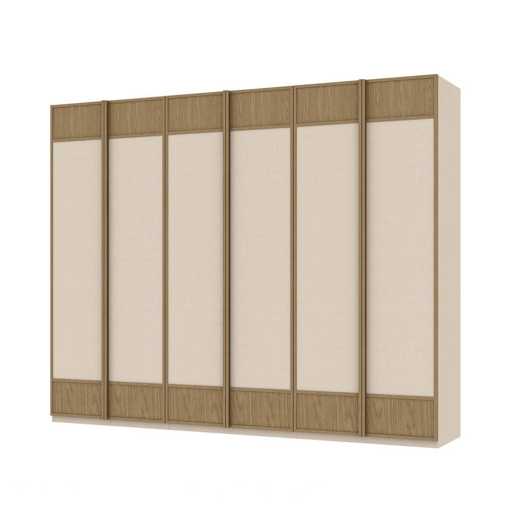 Wardrobes 6 doors (doors) Model Size 300 cm - Beige