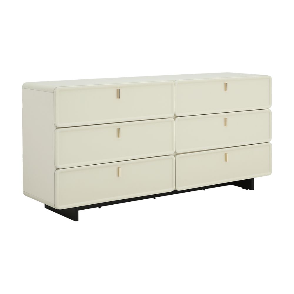 6 drawer Model - White