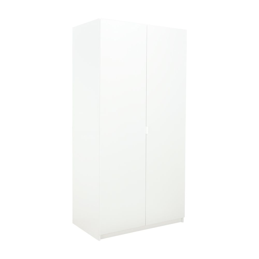 Wardrobes 2 doors Model - White