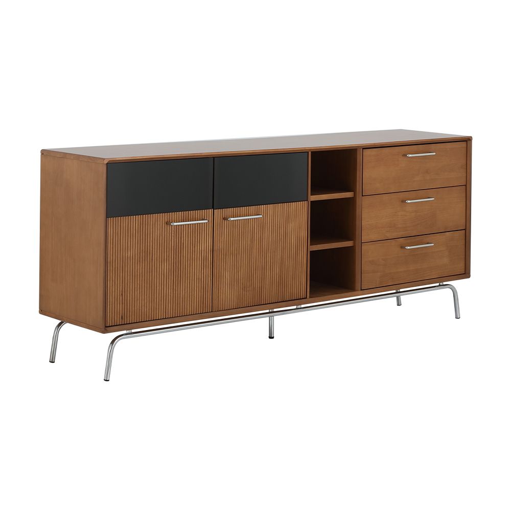 Sideboards Model Asahikawa Size 180 cm - Light Teak Color