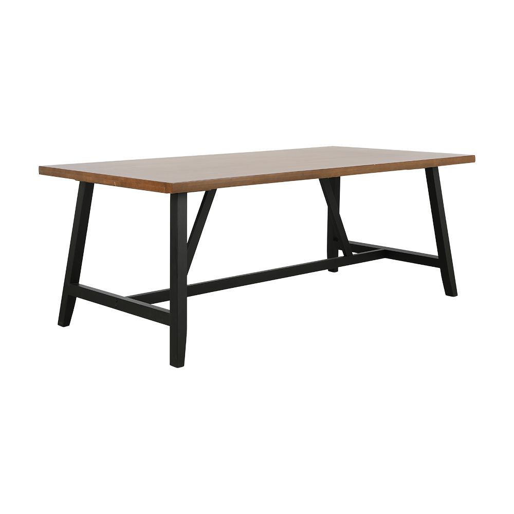 Dining tables Model Margarita Size 200 cm - Brown/Black