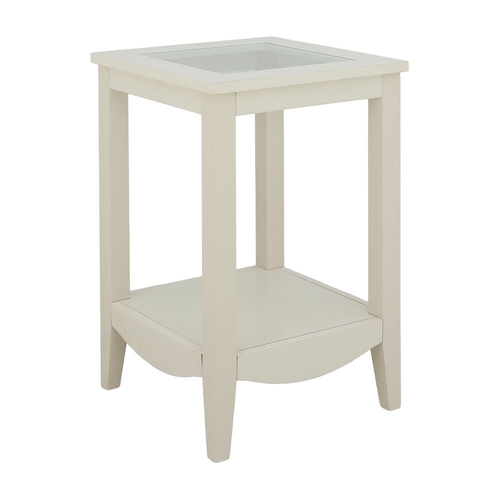 Side tables Model Size 40 cm - White