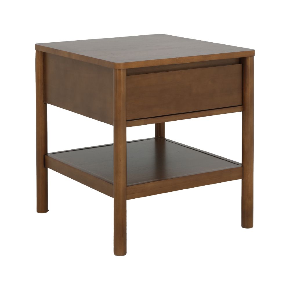 Bedside tables Model Miyazaki Size 50 cm - Walnut