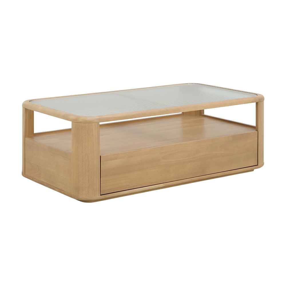 Coffee tables Model Aomori Size 100 cm - Warm Oak