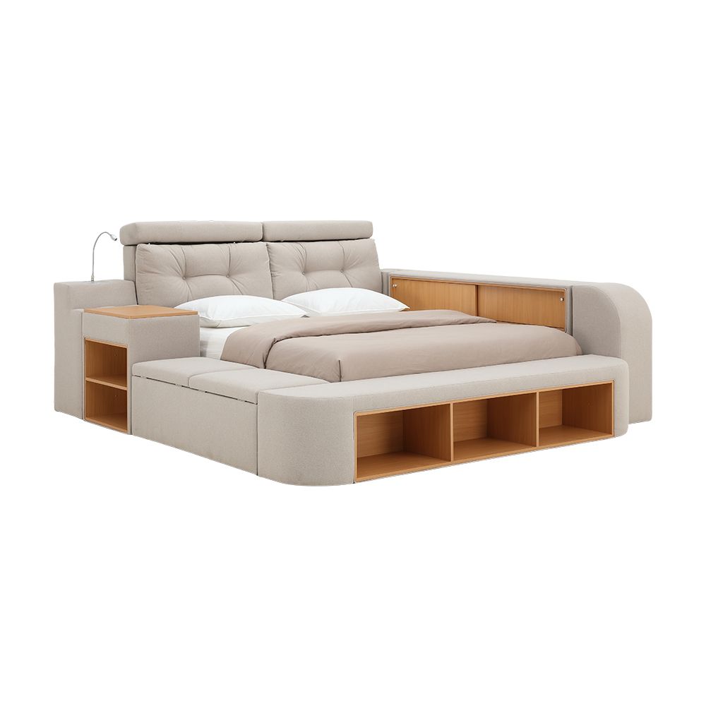 Beds Model Size 6 ft - Brown