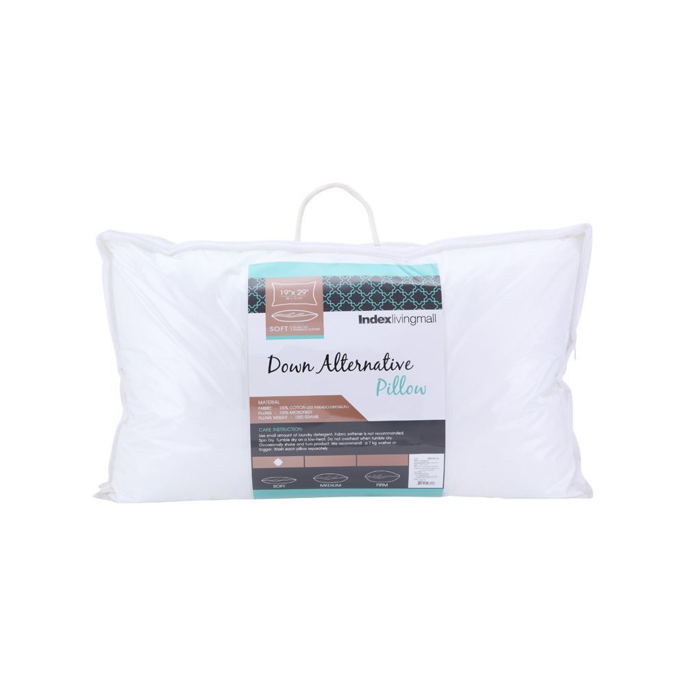Pillow Model Size 19 x 29 inch - White