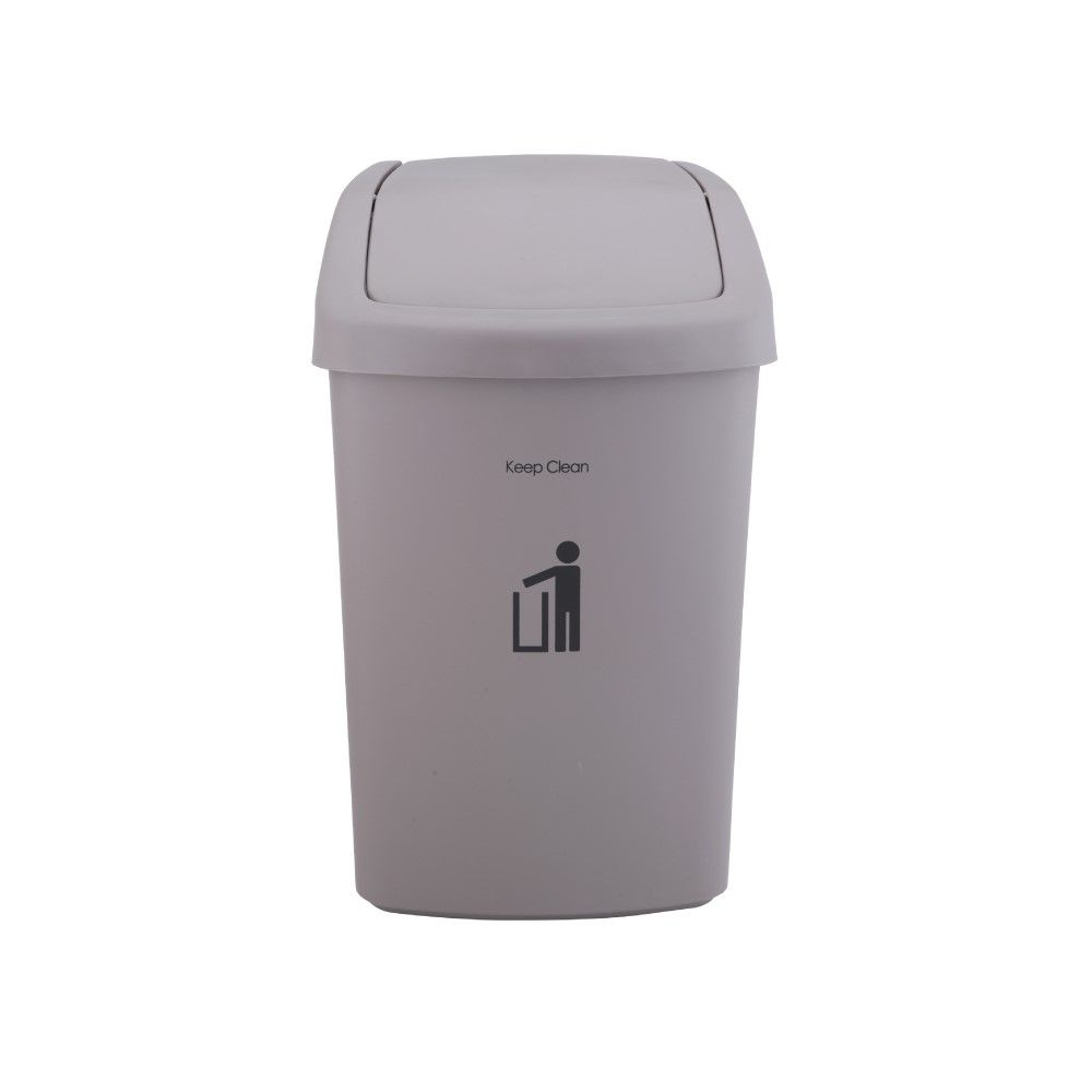 Trash bins, swing lid, Model Astic, size 50 liters - Gray