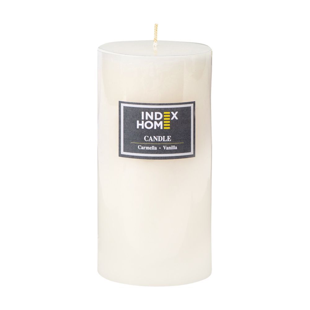 Pillar Candle Model Camella Size 3 x 6 inch - Vanilla scent / Cream
