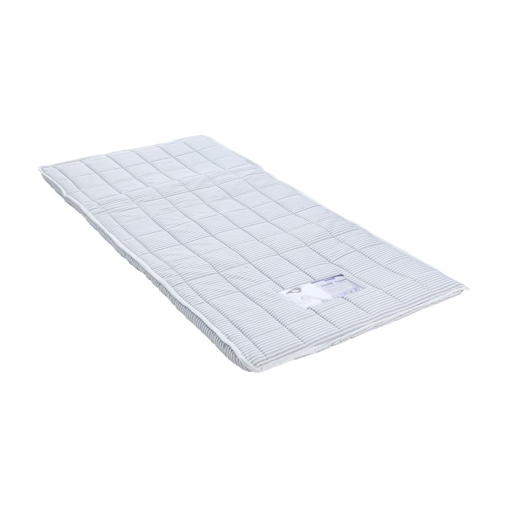 Gray striped rubber picnic mattresses, Model Lotus, size 3 feet - Gray