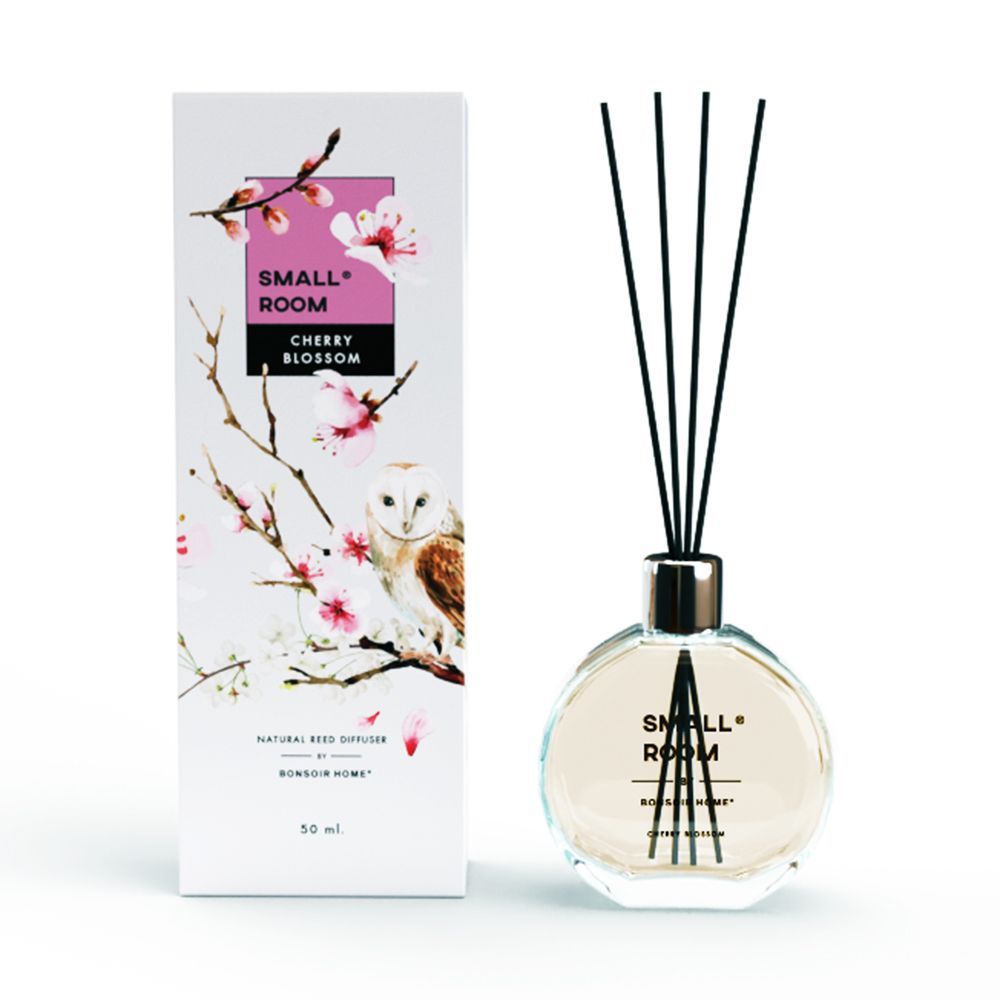 Fragrant reed stick, Model Cherry Blossom, size 60 ml. - pink