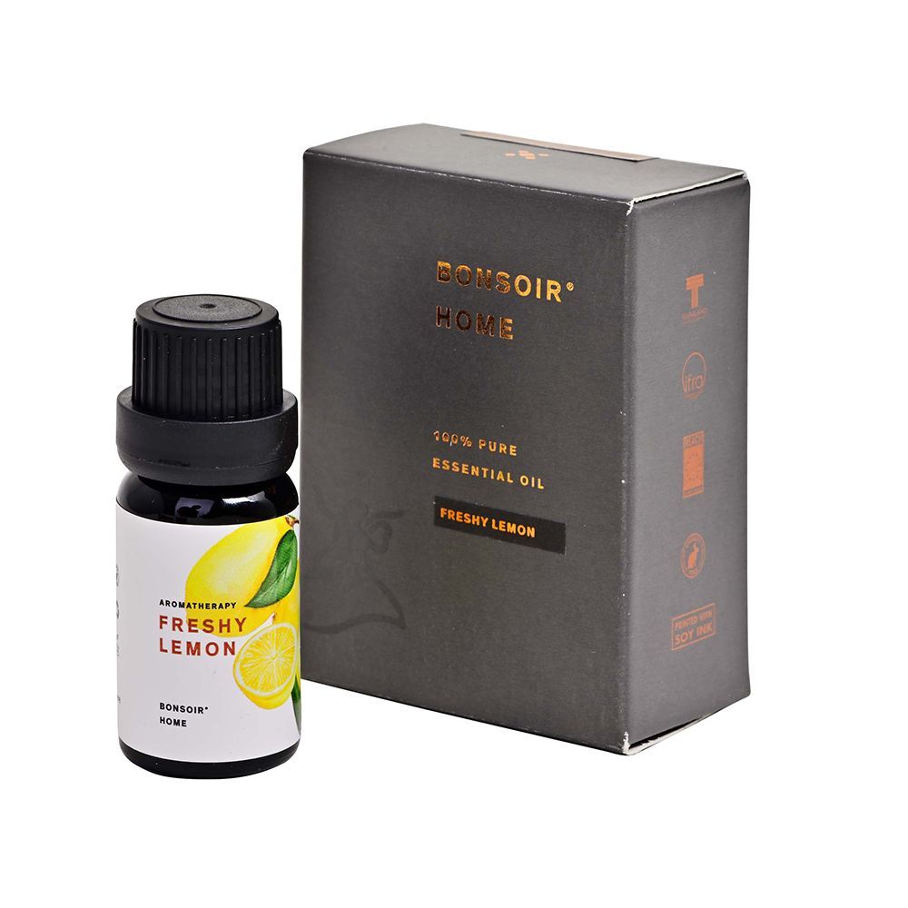 Fragrance oil Model Freshy Lemon Size 10 ml. - Gray dark
