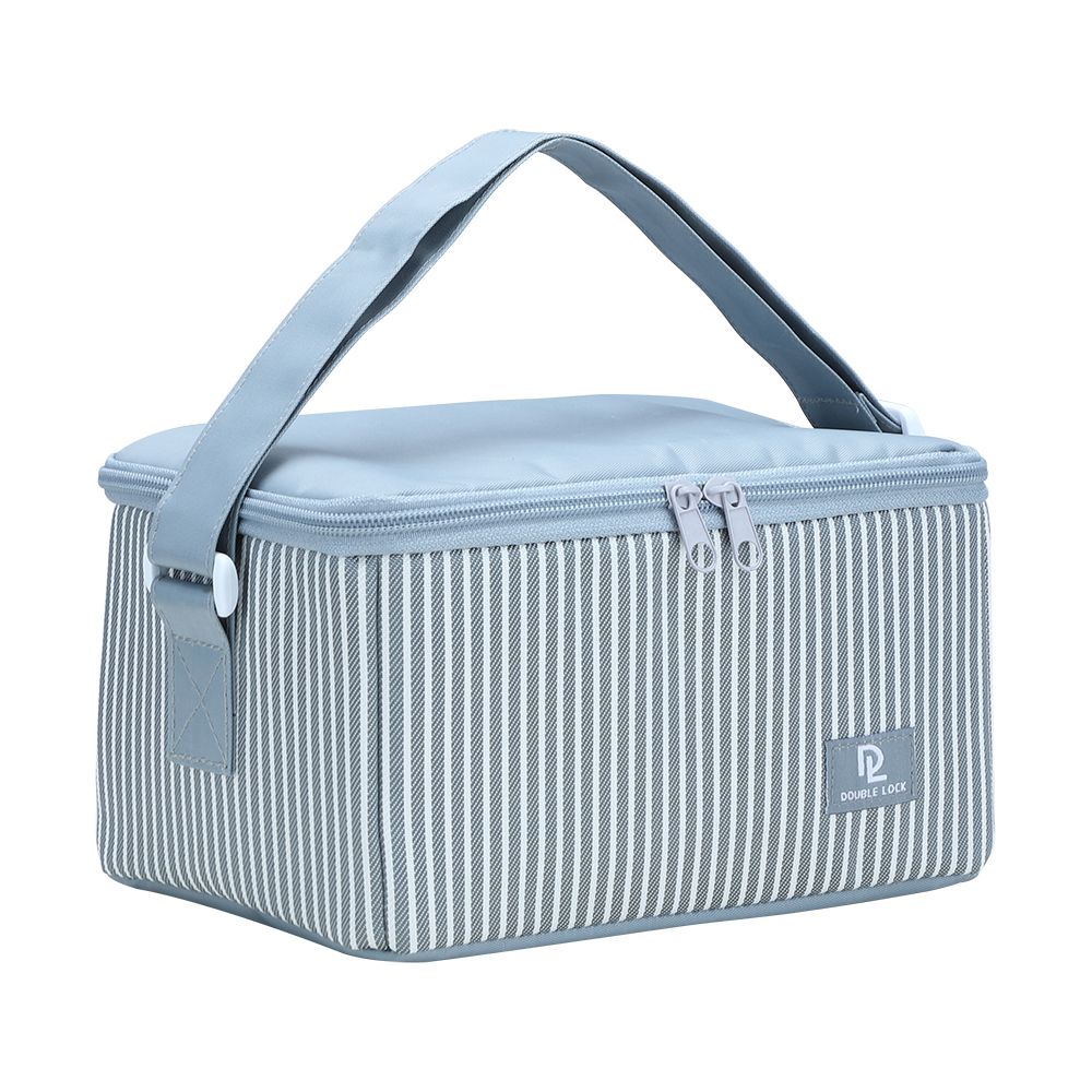 Food box bag, double lock model - Gray