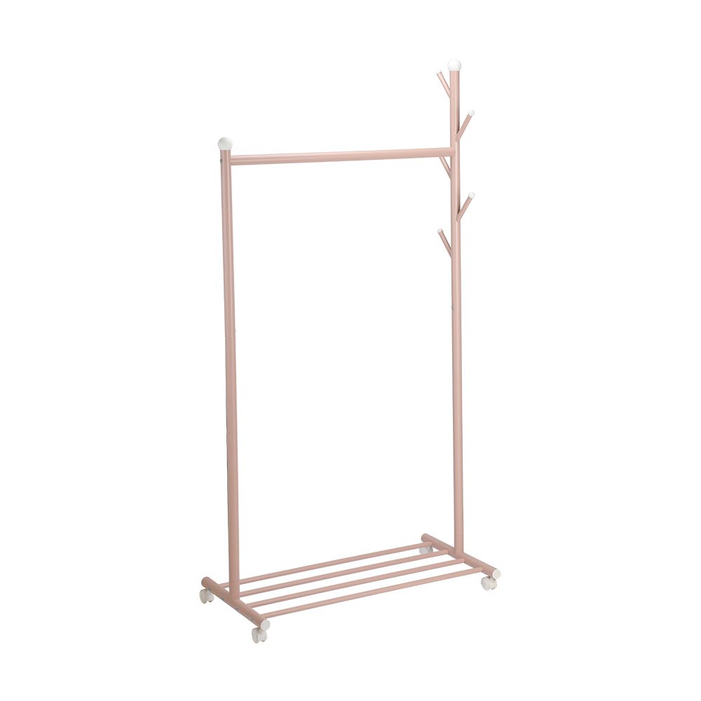 Rail with Shelving Model Ryan - Pink