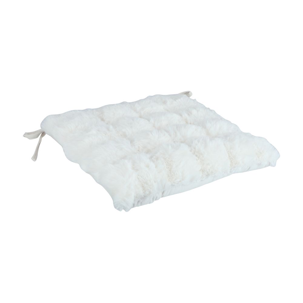 Seat cushion Model Rabbit-Bread Size 45 x 45 cm - Whiteivory