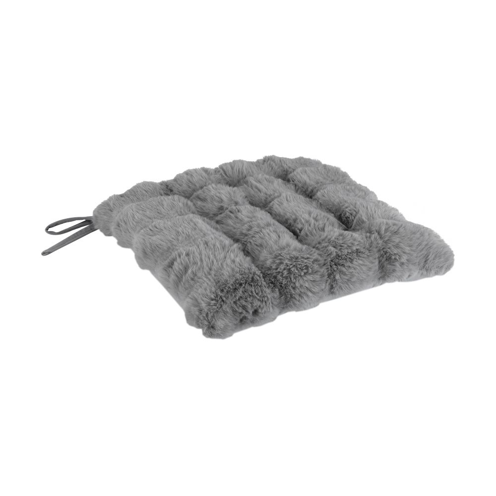 Seat cushion Model Rabbit-Bread Size 45 x 45 cm - Gray