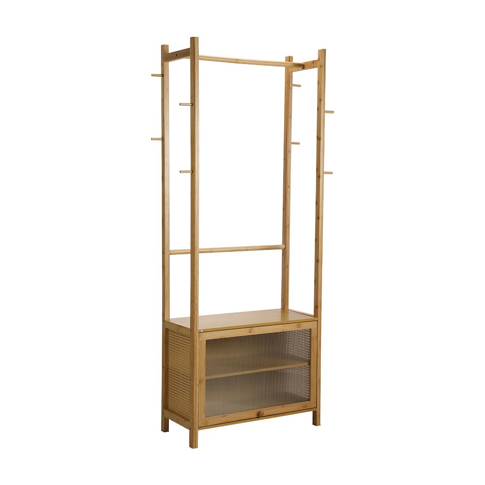 Wardrobes with Model - Natural