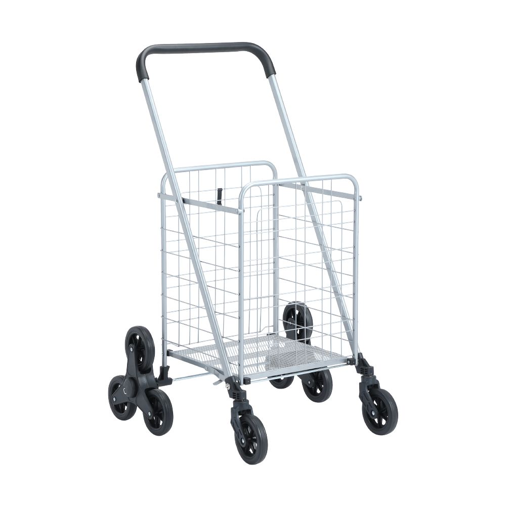 Foldable Cart Model Joel Size 56.5 x 60 x 95.5 cm - Silver