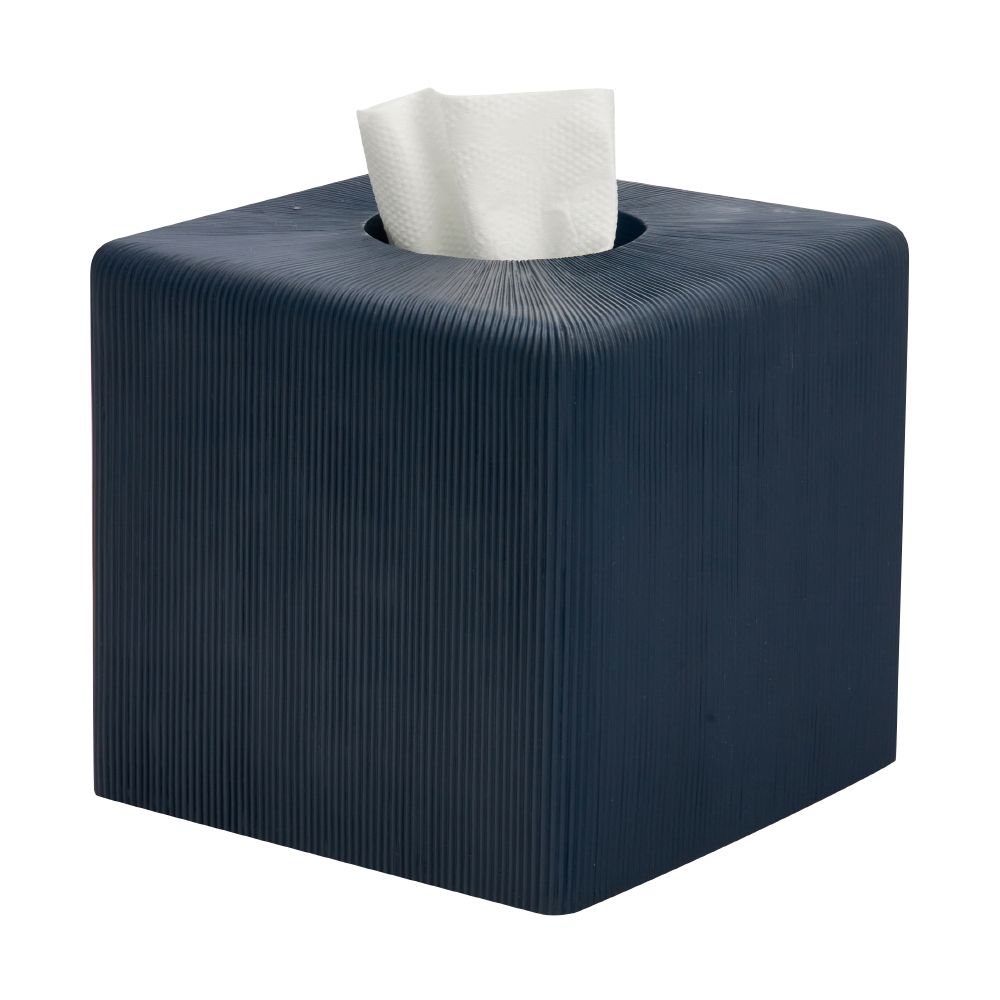 Tissue box model navy - dark blue