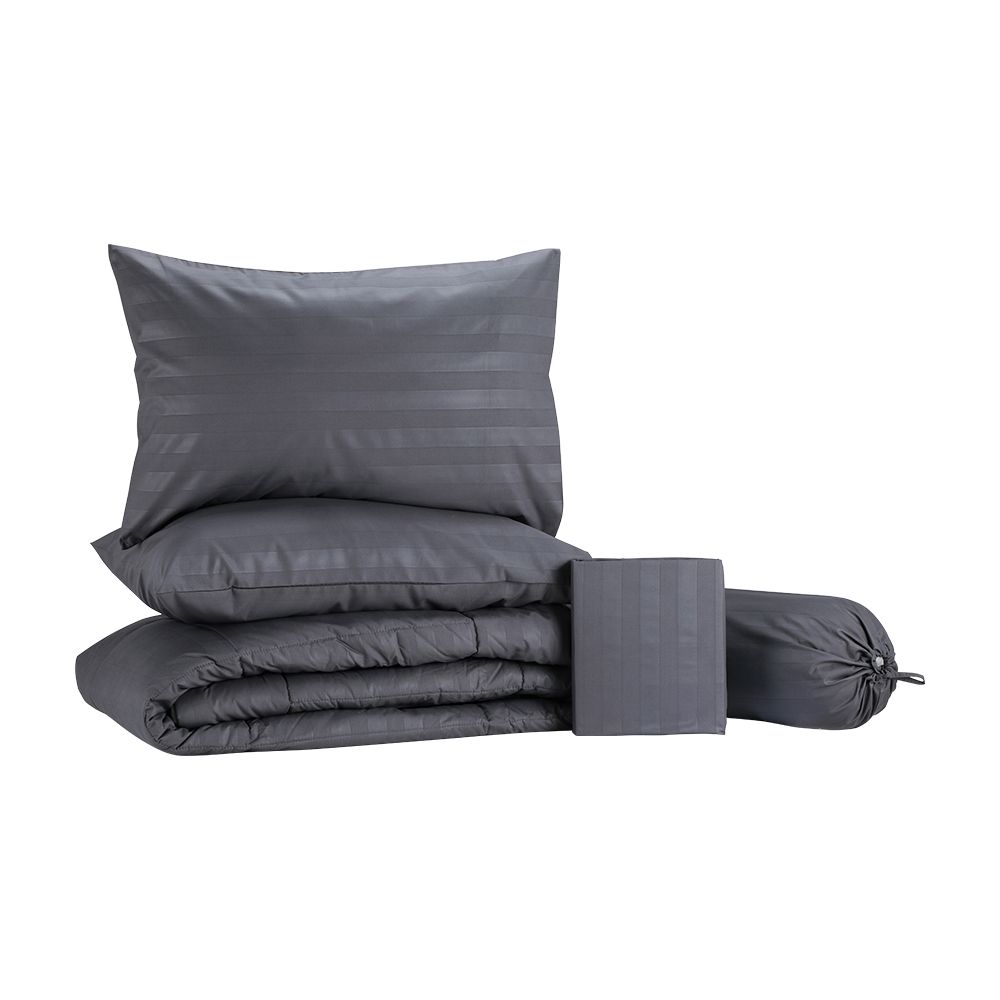 Bedding Model M Linnie-Too Size 6 feet (6 pieces/) - Gray dark