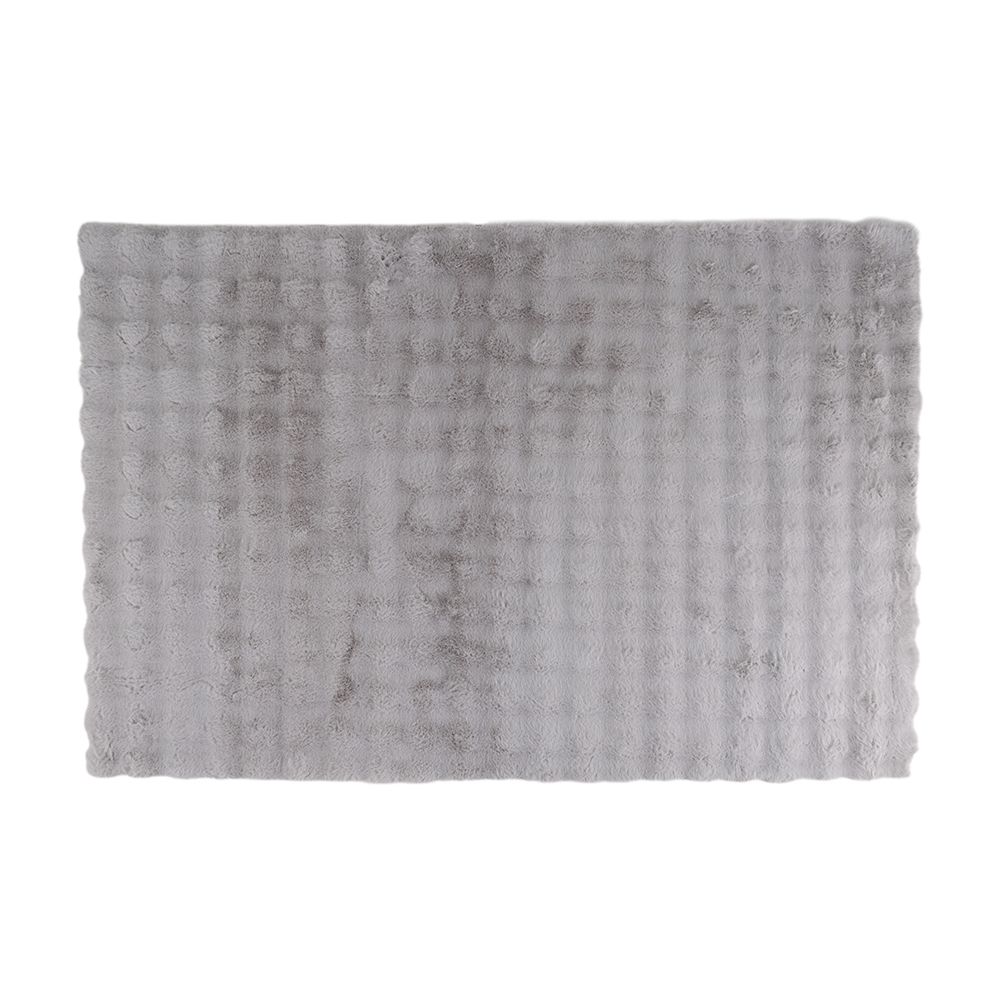 Floor carpet Model Rabbit-Bread Size 120 x 180 cm - Gray light