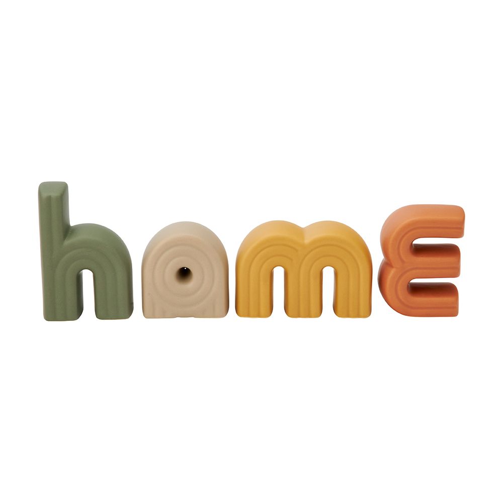 Home Model Statue (4 pieces/) - Multicolor