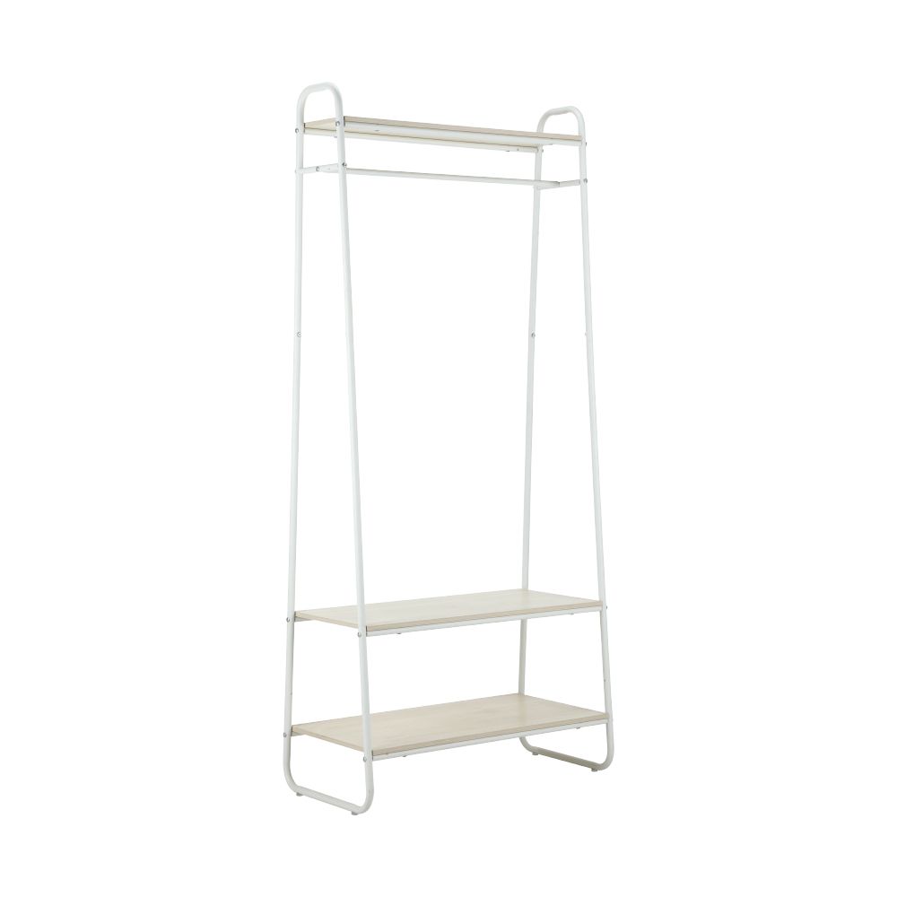 with Shelving 3 Model - White/