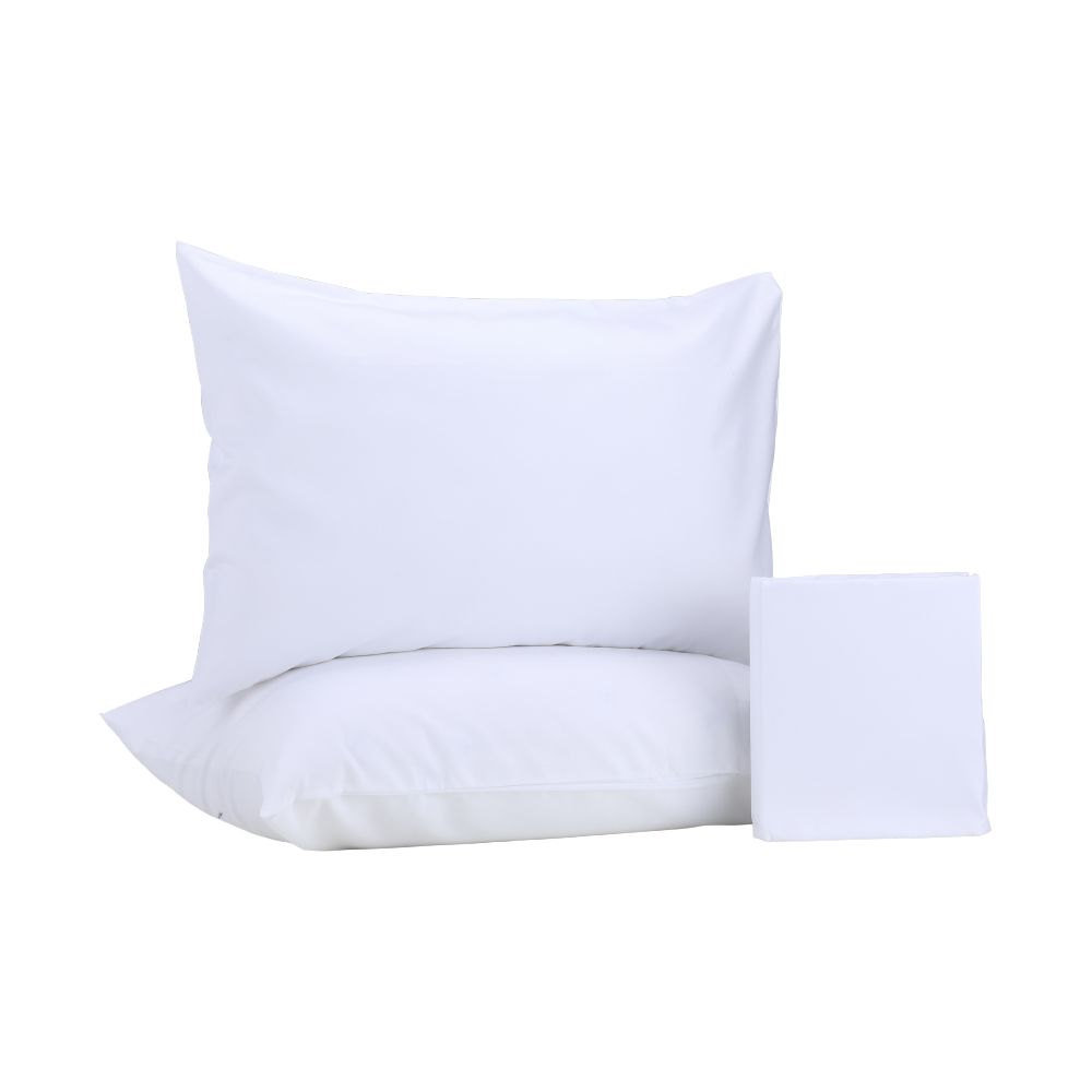 Bedding Model Vince Size 6 feet (3 pieces/) - White