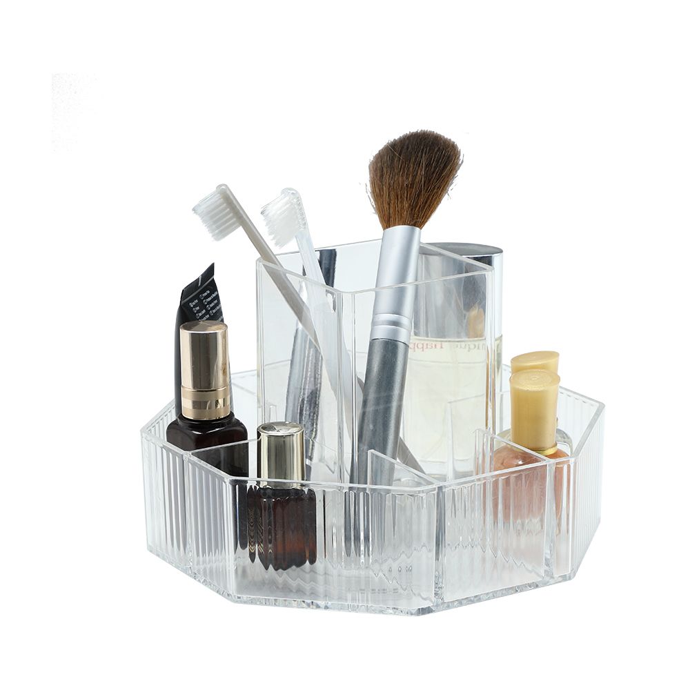 Rotating cosmetic holder, Model Wendy - transparent