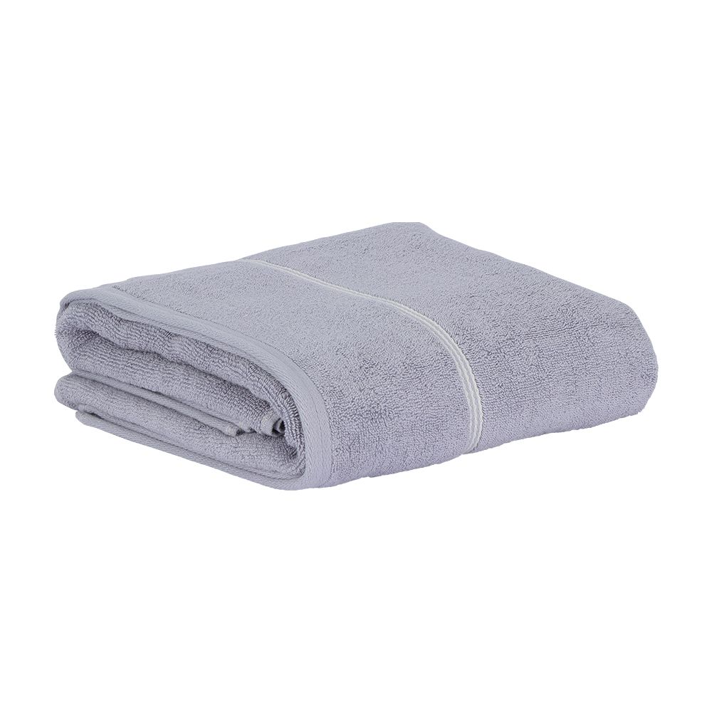 Bath towel Model Rivele Size 30 x 60 inch - light blue