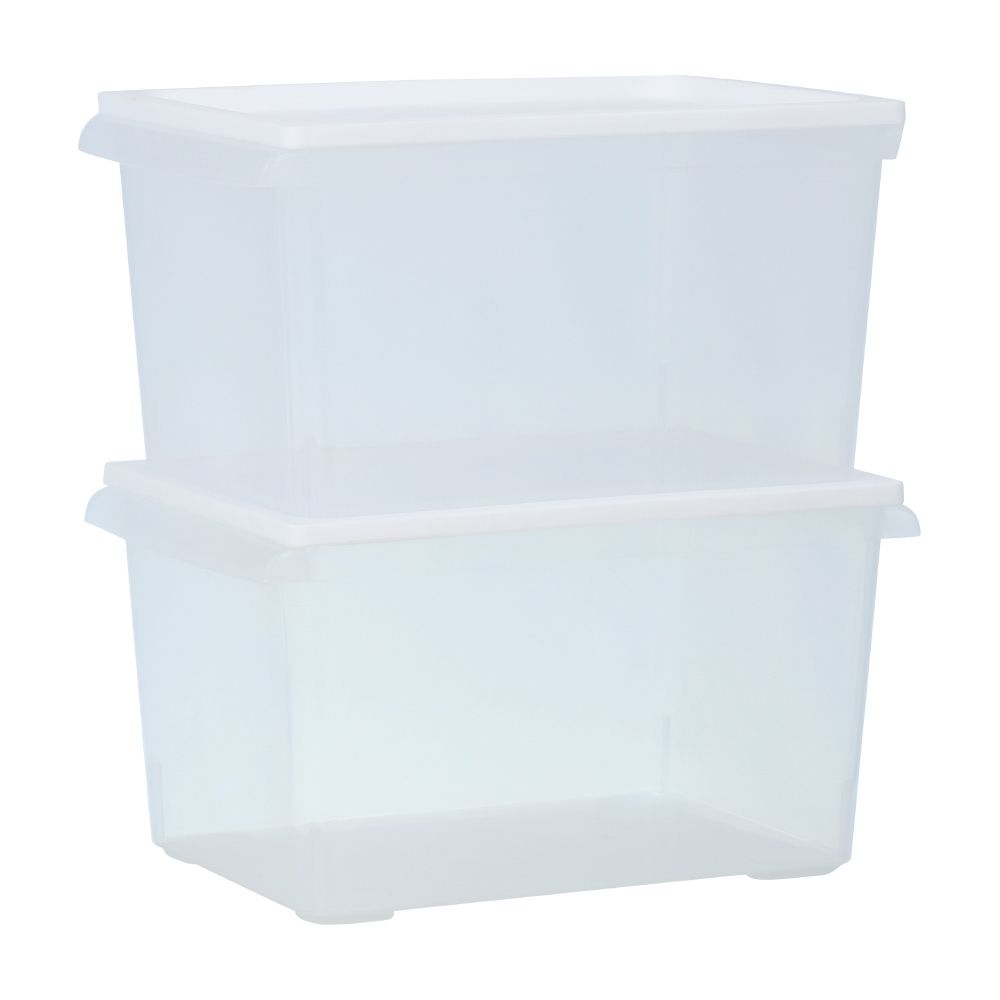 Multi-purpose box, Model Nikko, size 6 liters (2 pieces/) - White