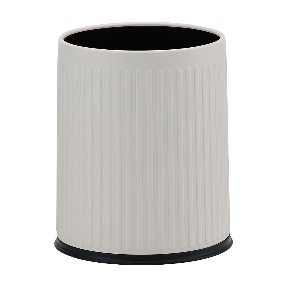 Trash bins, round shape, Model Olette, Size 14 liters - Cream