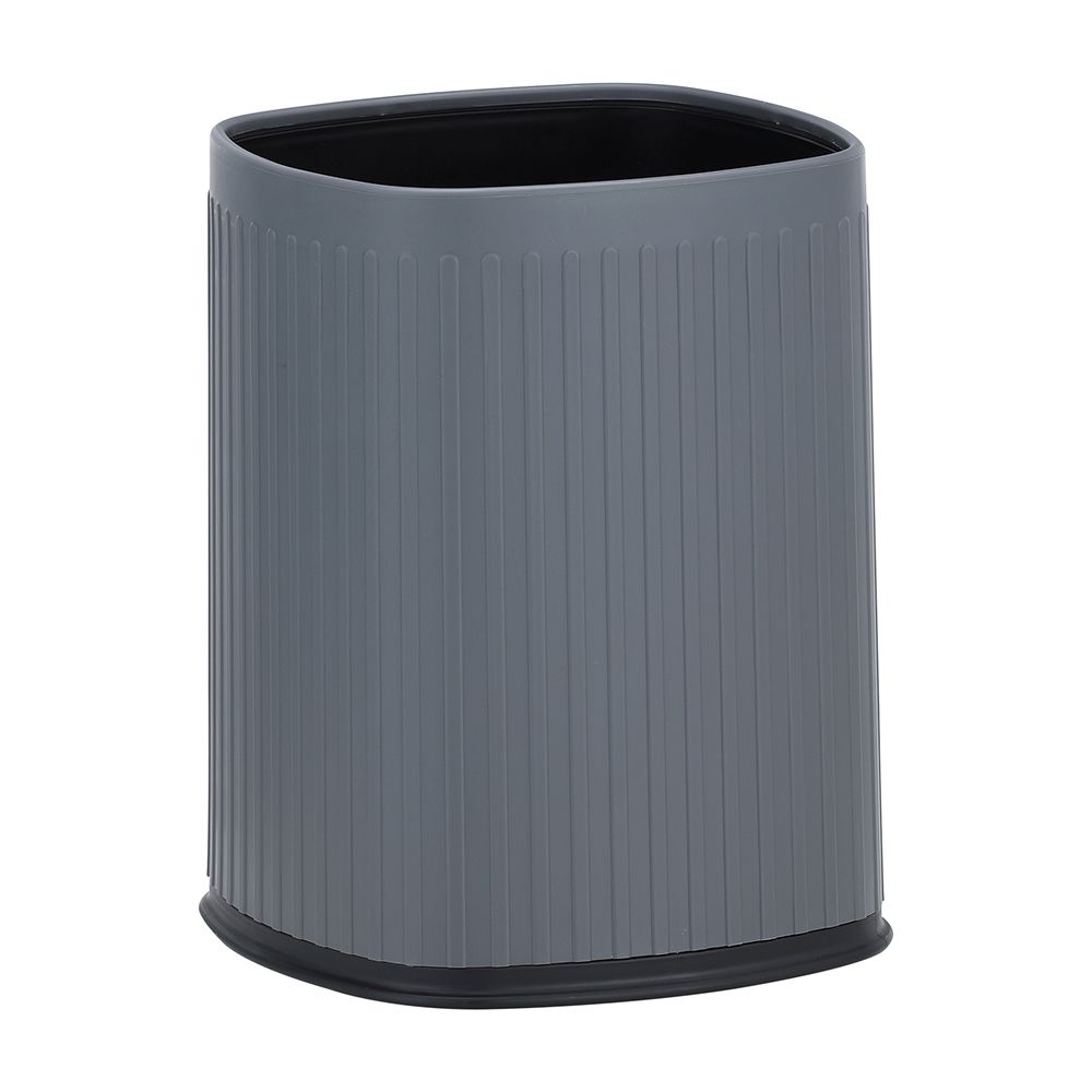 Trash bins, square shape, Model Olette, Size 14 liters - Gray dark