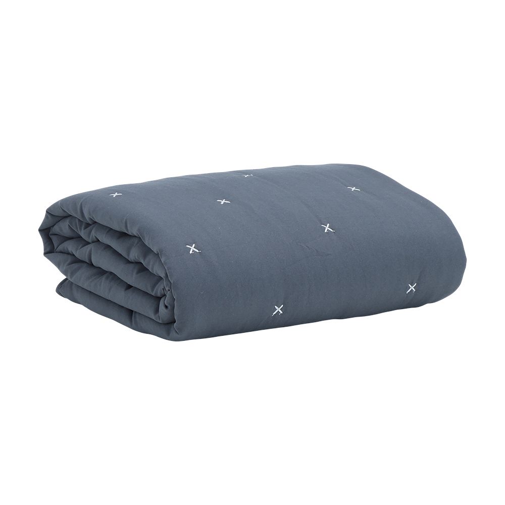 Multipurpose Blankets Model A-Da-Lia Size 50 x 60 inch - Black/White