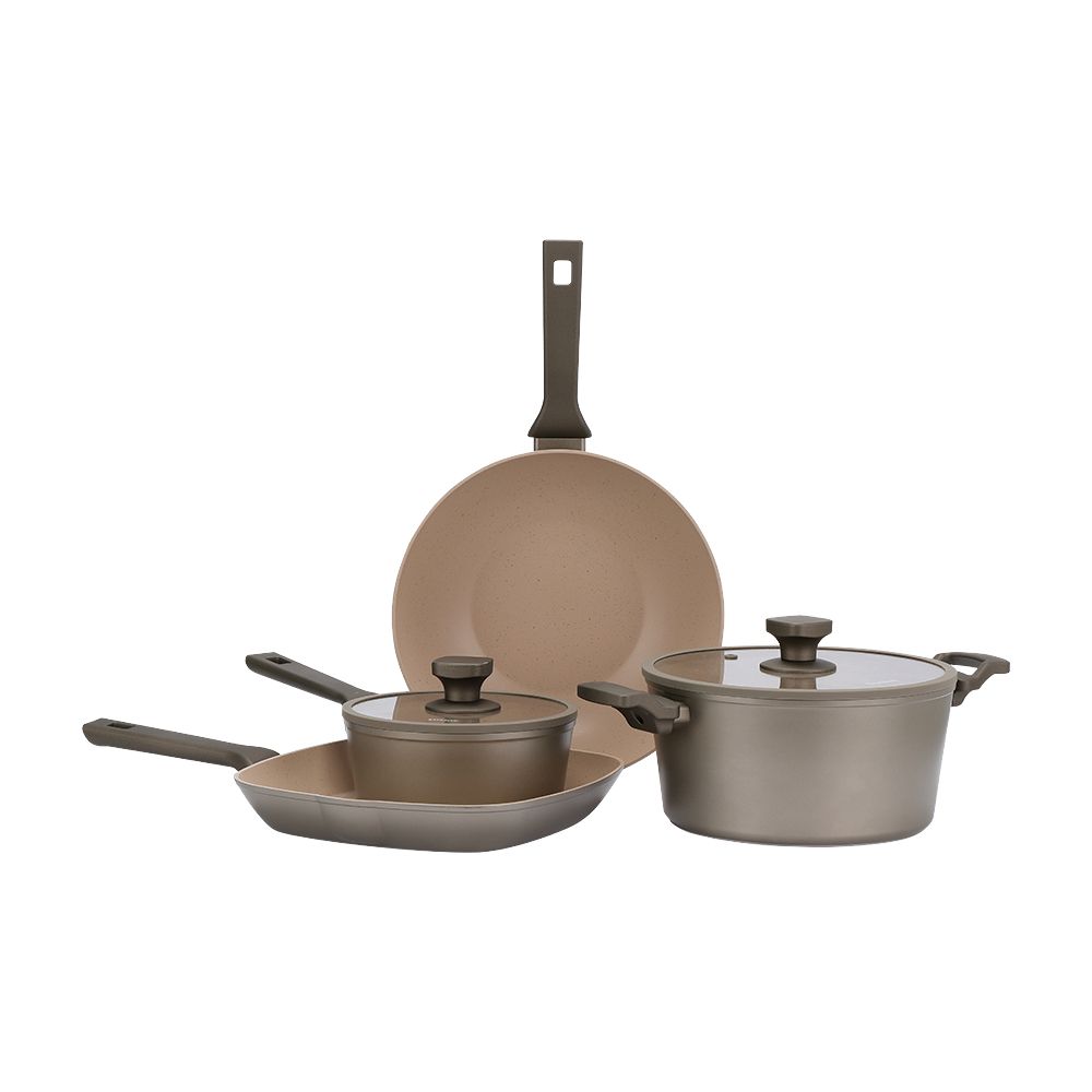 Kitchenware Model Grammoro (6 pieces/) - Brown