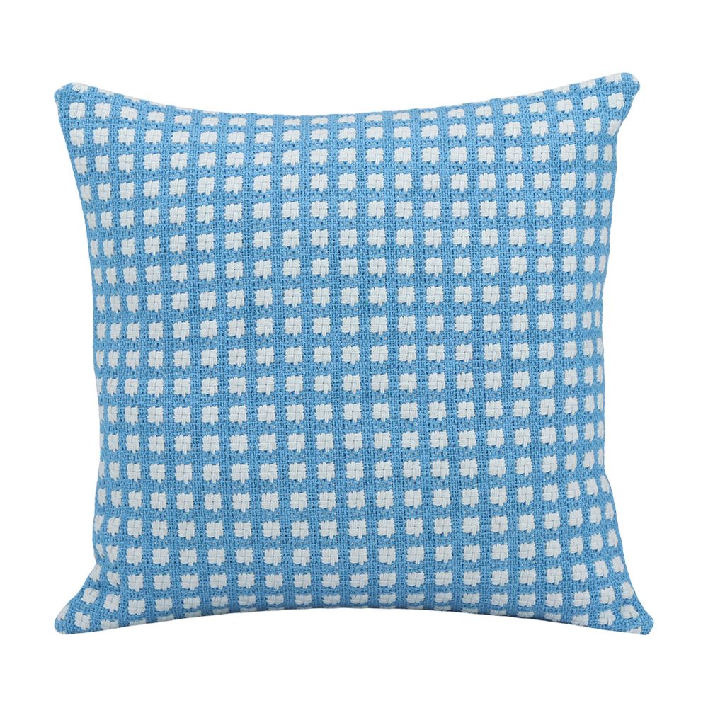Cushions Model Breezy Size 45 x 45 cm - blue/white